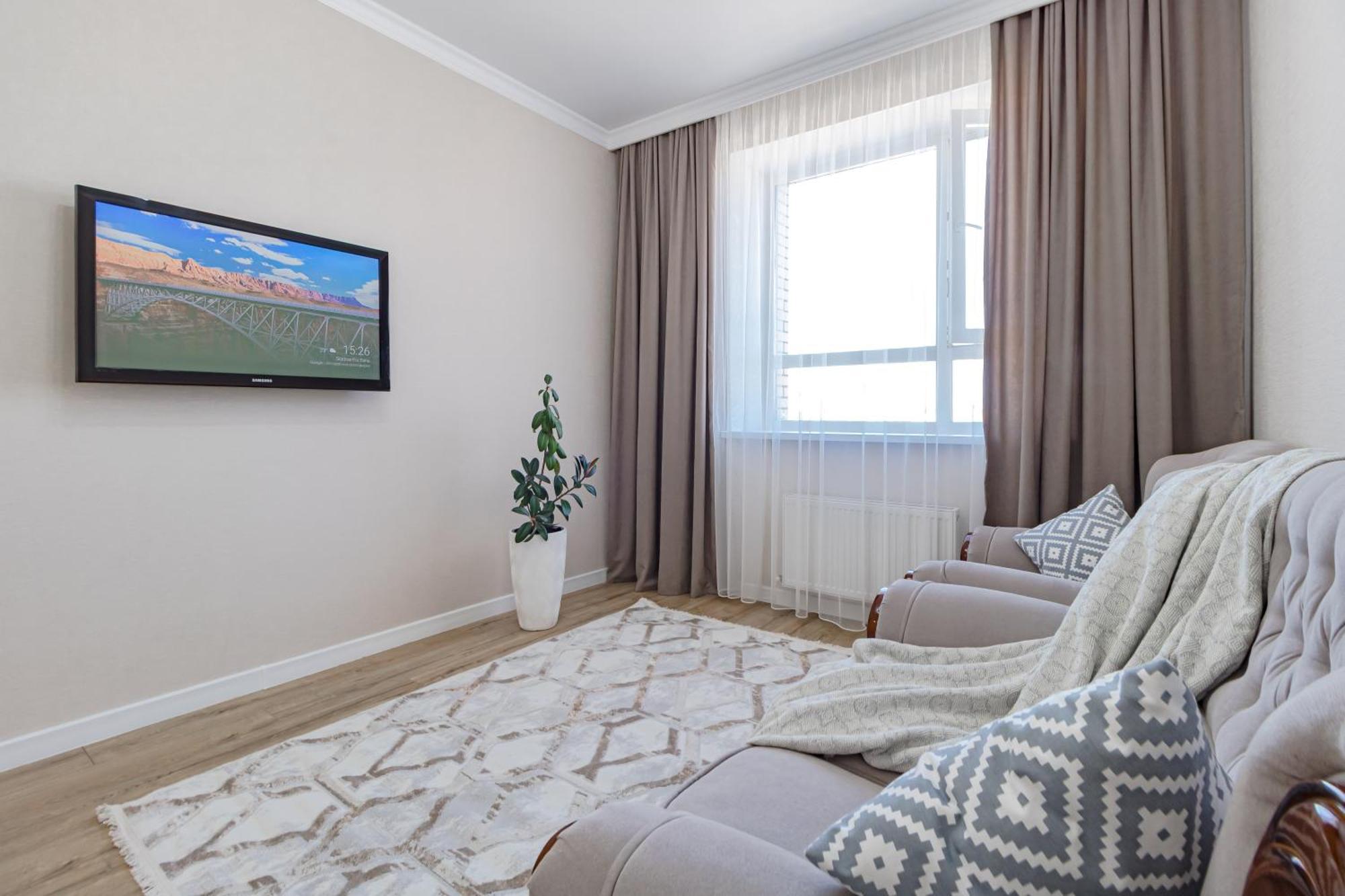 Apartment новая, уютная 1-комн. жк Dastur